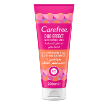 Carefree® Duo Effect Intimate Wash With Vitamin E & Cotton Extract